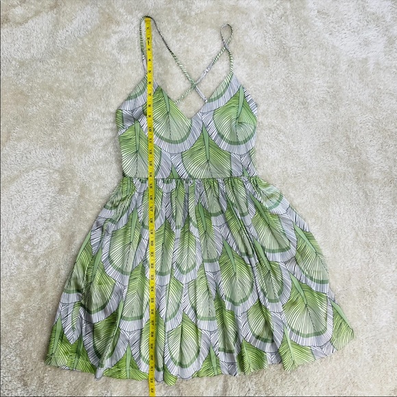 Pristine Mara Hoffman Mini Dress, Stretch Silk and Rayon, Size XS - Picture 11 of 12